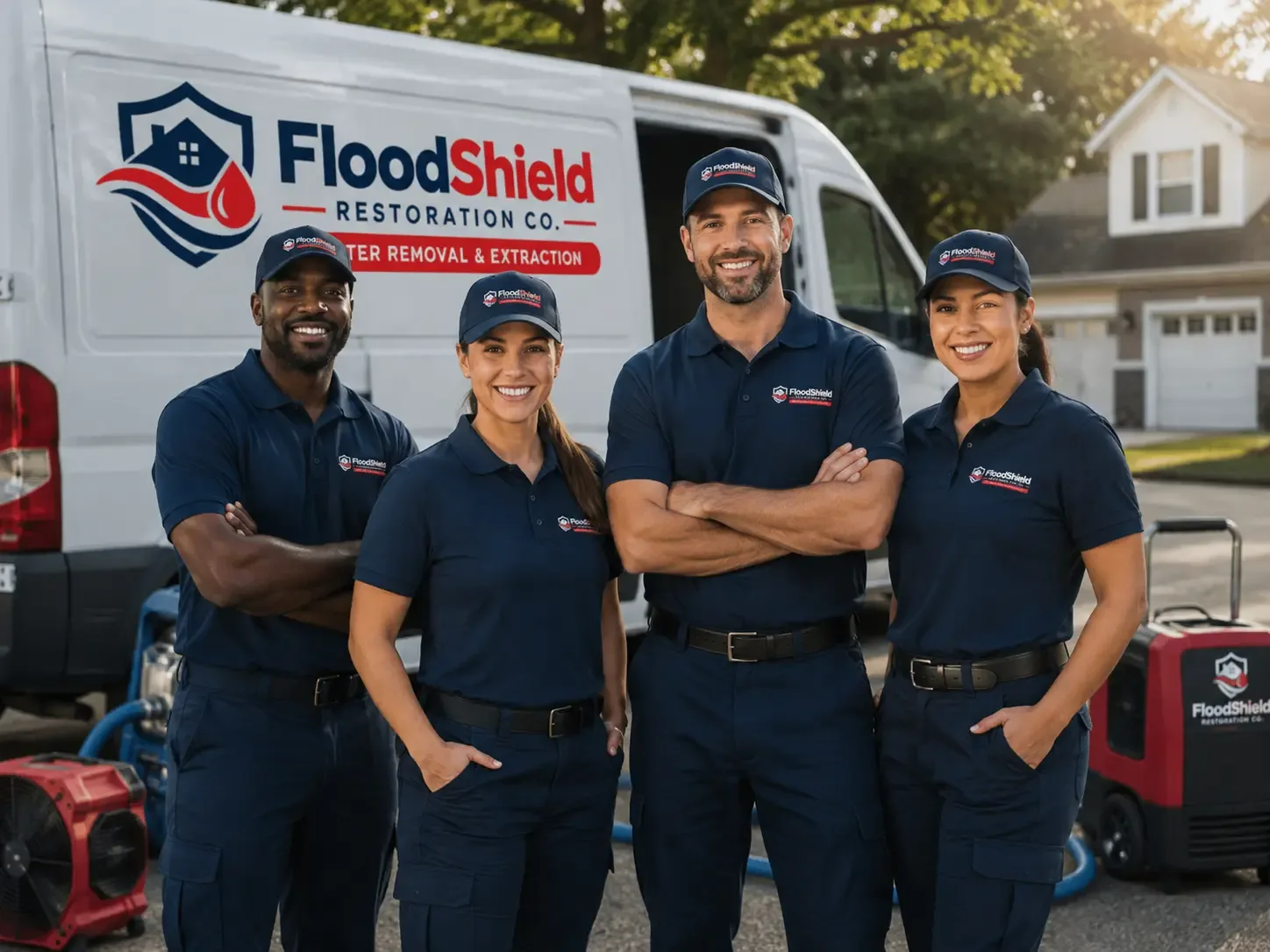 Flood Damage Restoration company in Hansford, WV